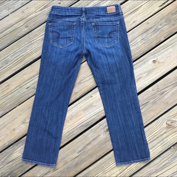 AMERICAN EAGLE ARTIST STRETCH CROP JEAN - Picture 2 of 5